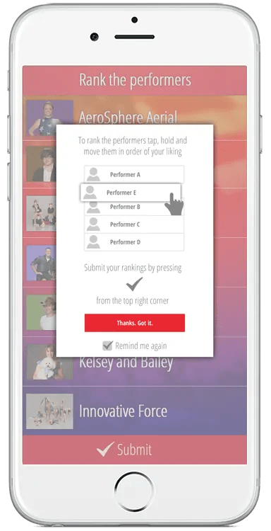 AGT Voting Tutorial